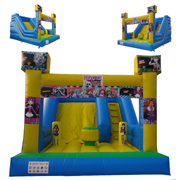 small inflatable slides